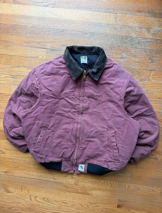 Faded Redwood Carhartt Santa Fe Jacket - XL