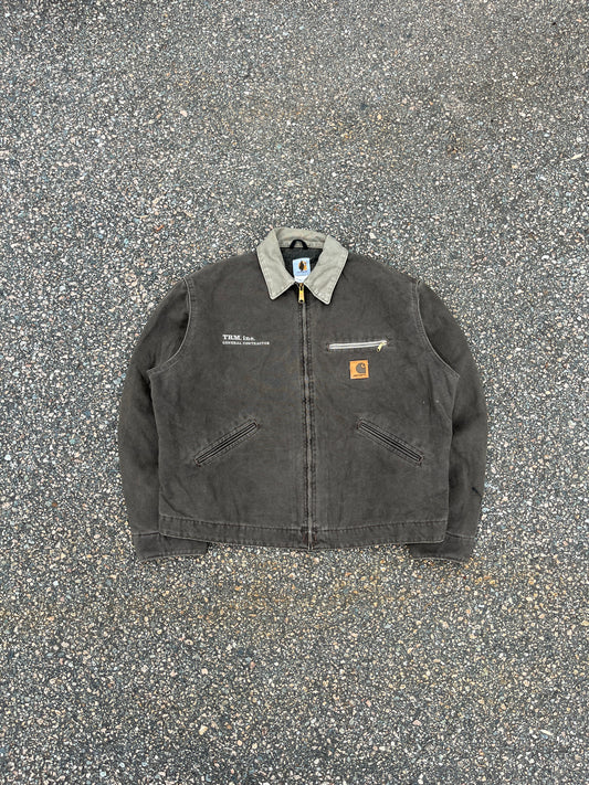 Faded Timber Brown Carhartt Detroit Jacket - XL