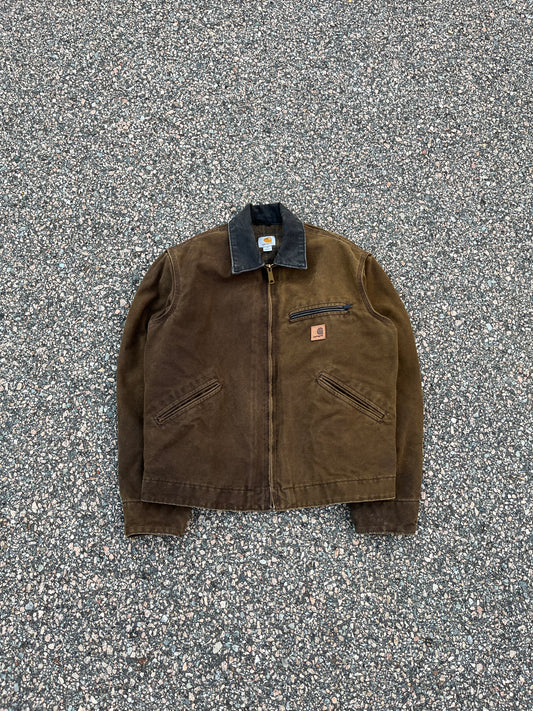 Faded Brown Carhartt Detroit Jacket - Medium