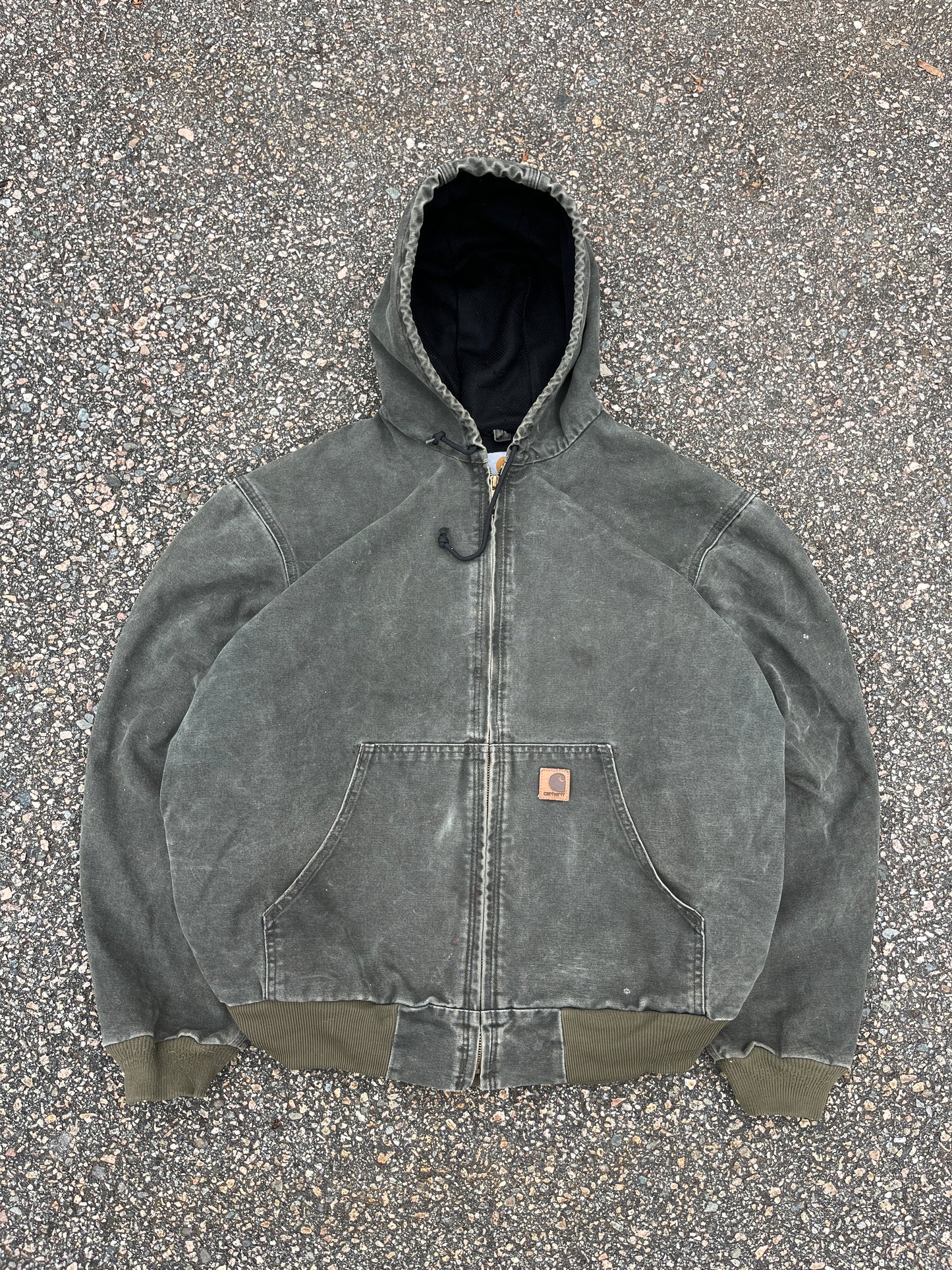 Faded Olive Green Carhartt Active Jacket - XL