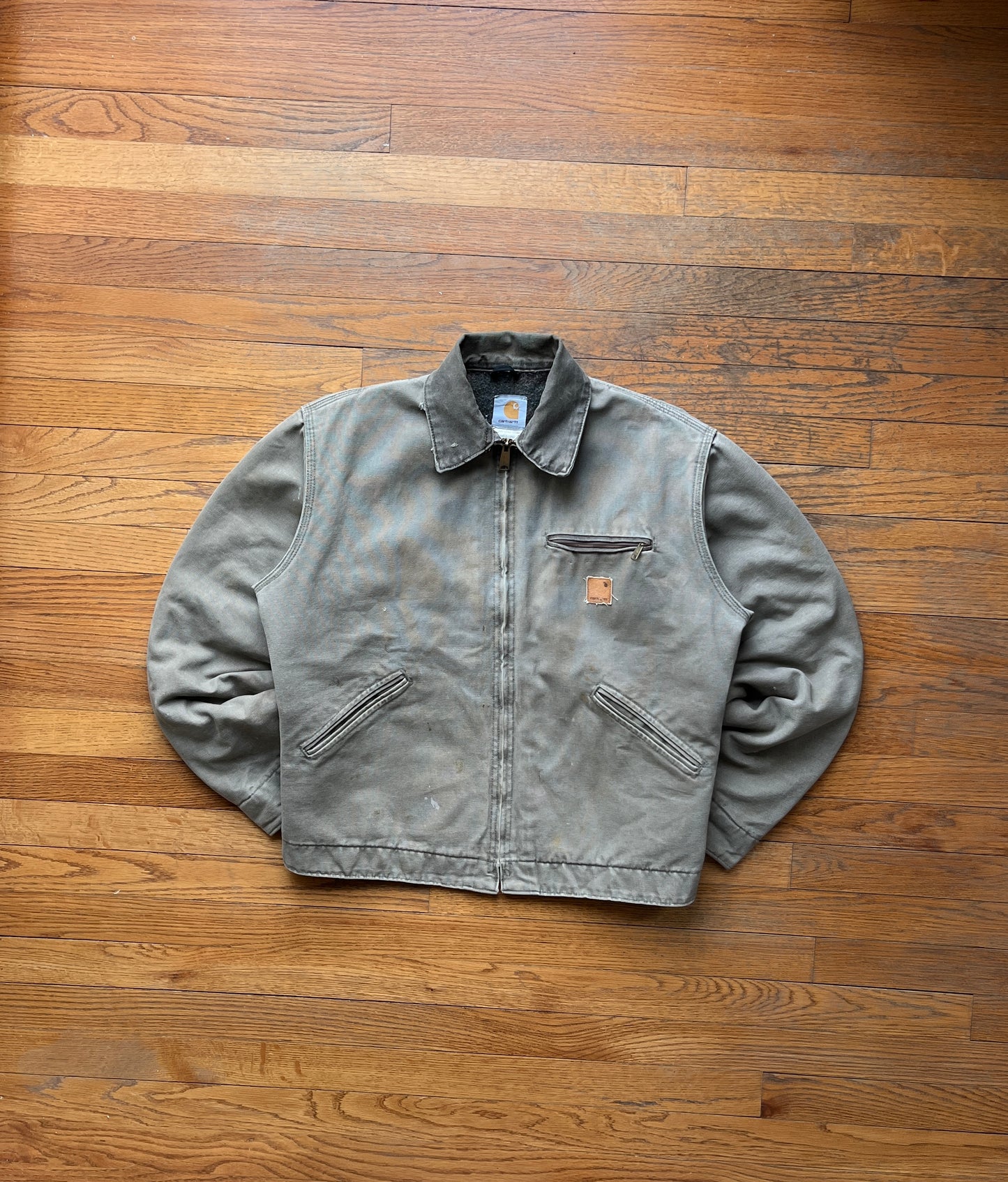 Faded Desert Sand Carhartt Detroit Jacket - Medium