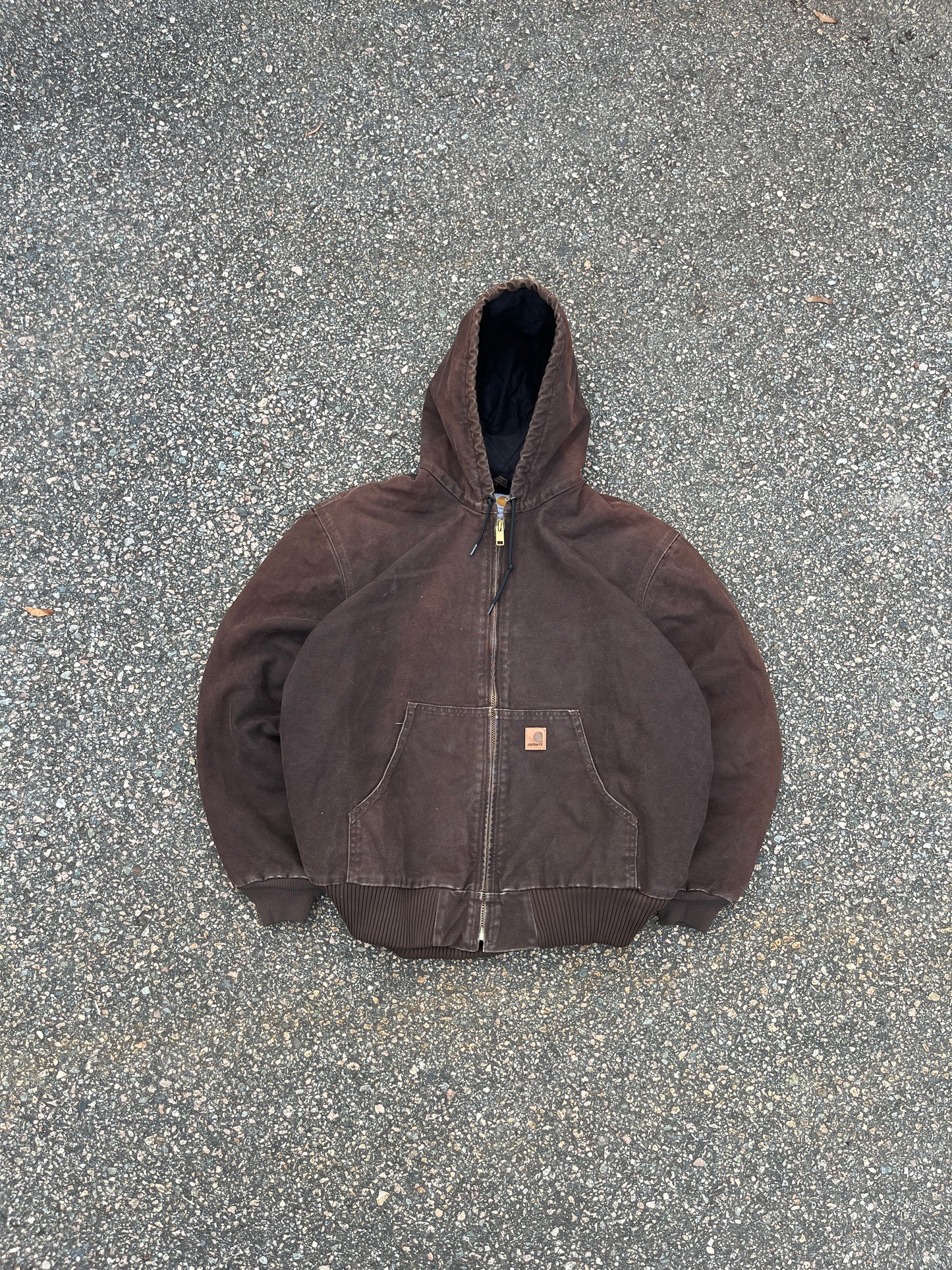 Faded Brown Carhartt Active Jacket - XL