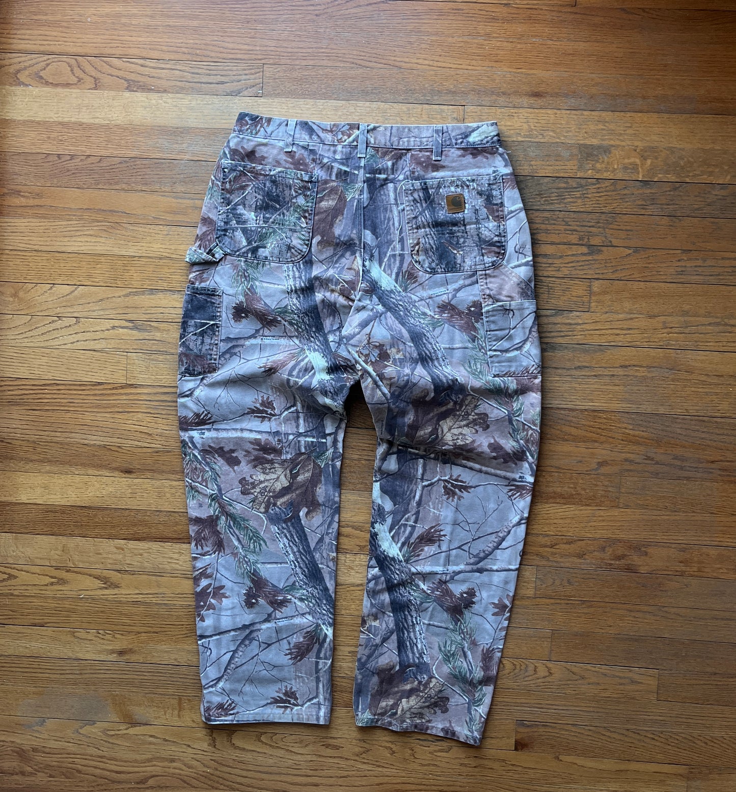 Faded Realtree Carhartt Carpenter Pants - 36 x 32