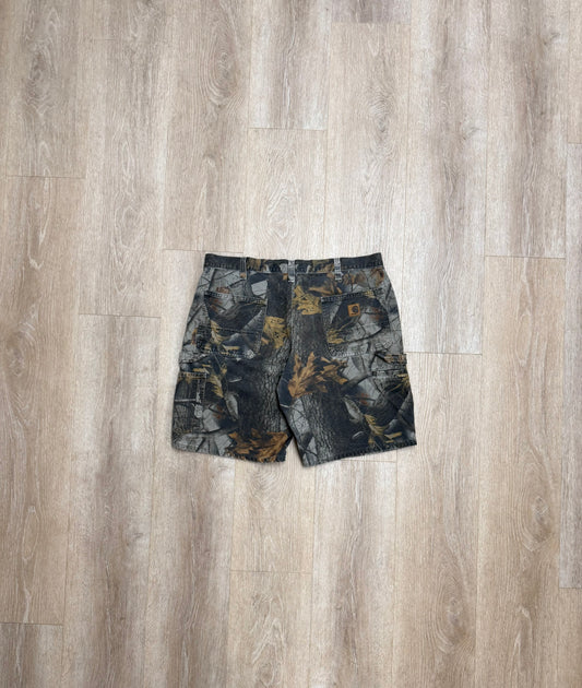 Faded Realtree Carhartt Shorts - 38