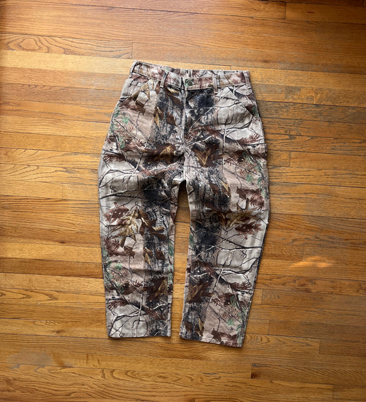 Faded Realtree Carhartt Carpenter Pants - 33 x 29