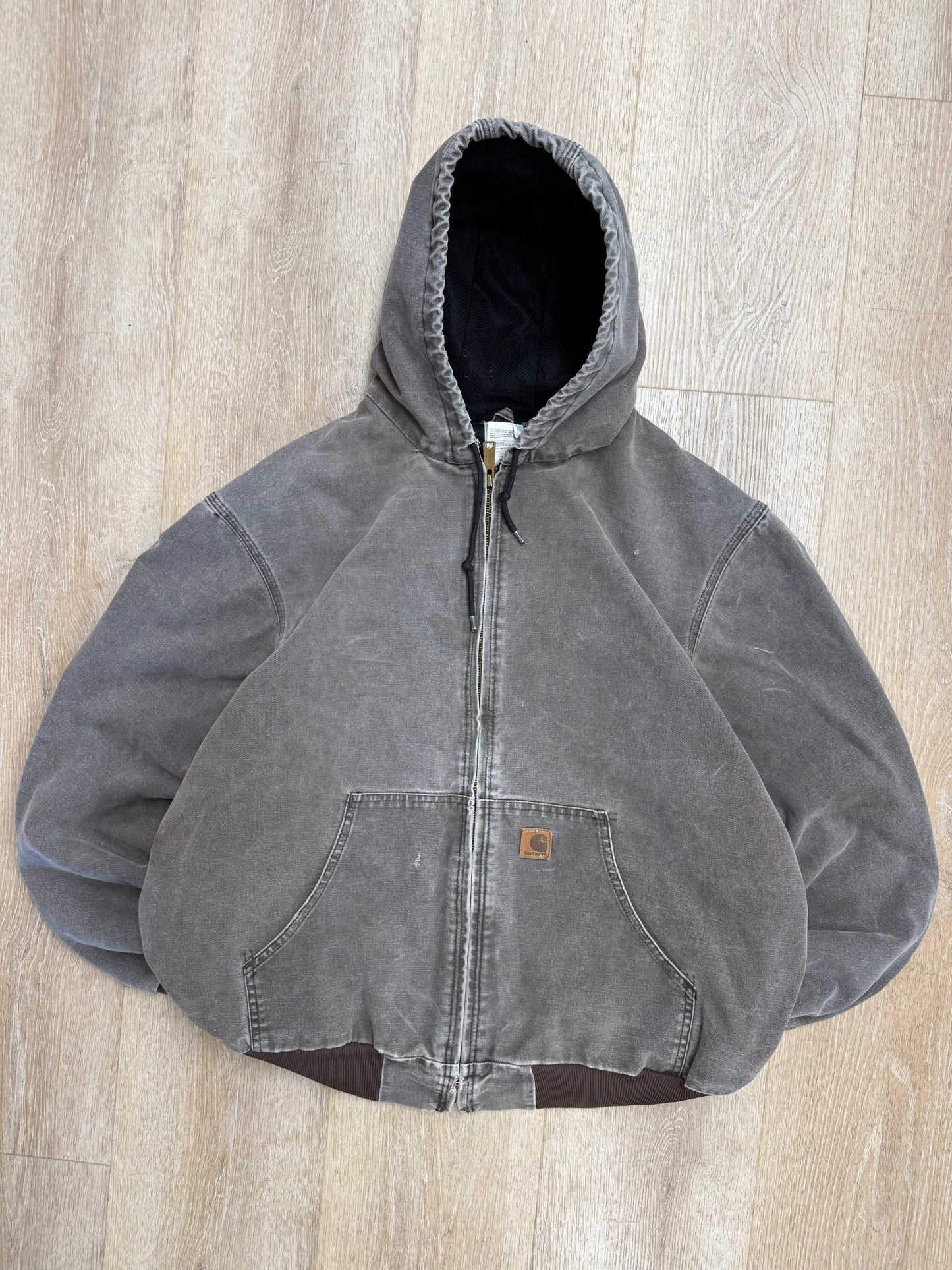 Faded Chestnut Brown Carhartt Active Jacket - XL