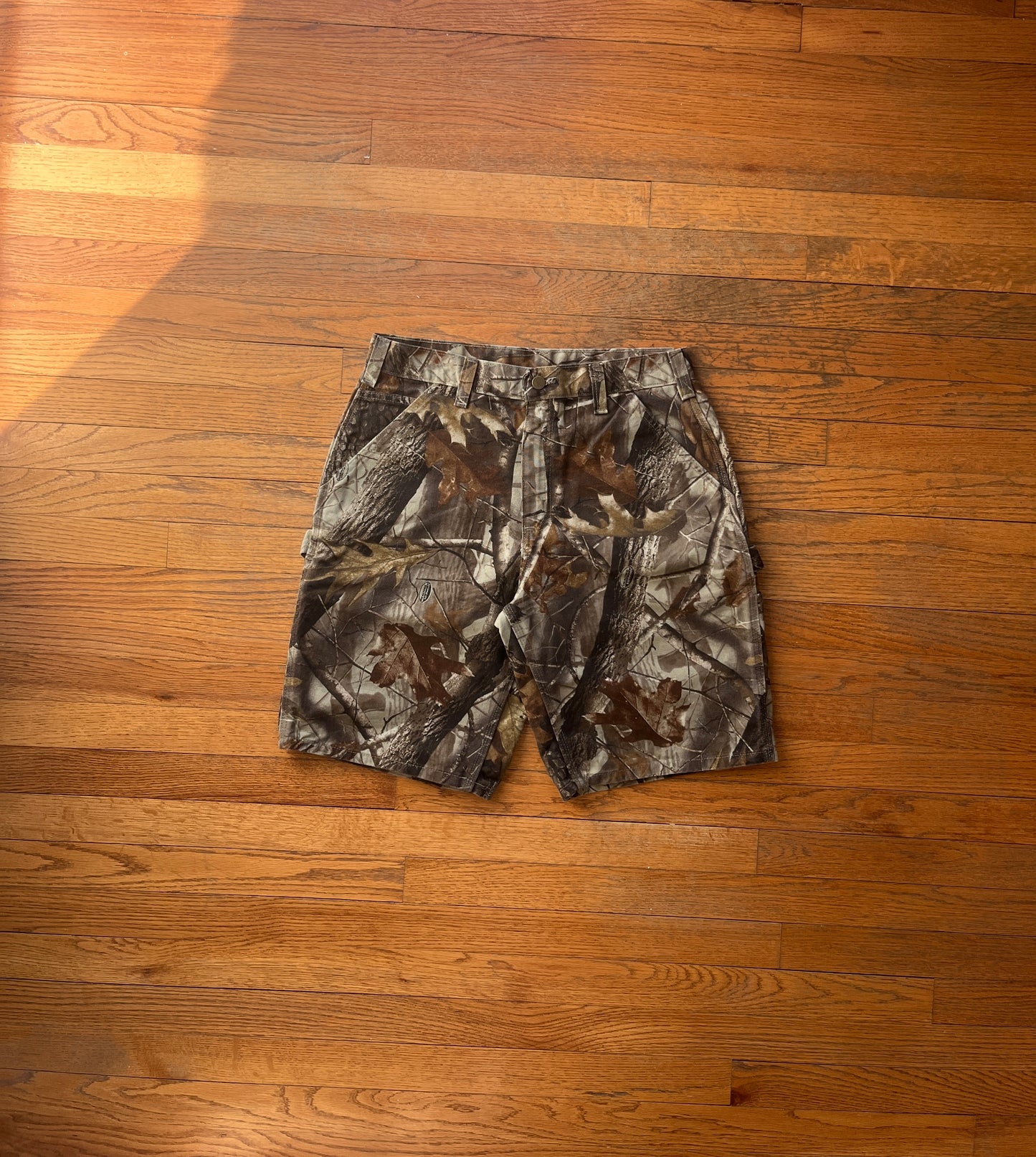 Faded Realtree Carhartt Carpenter Shorts - 32