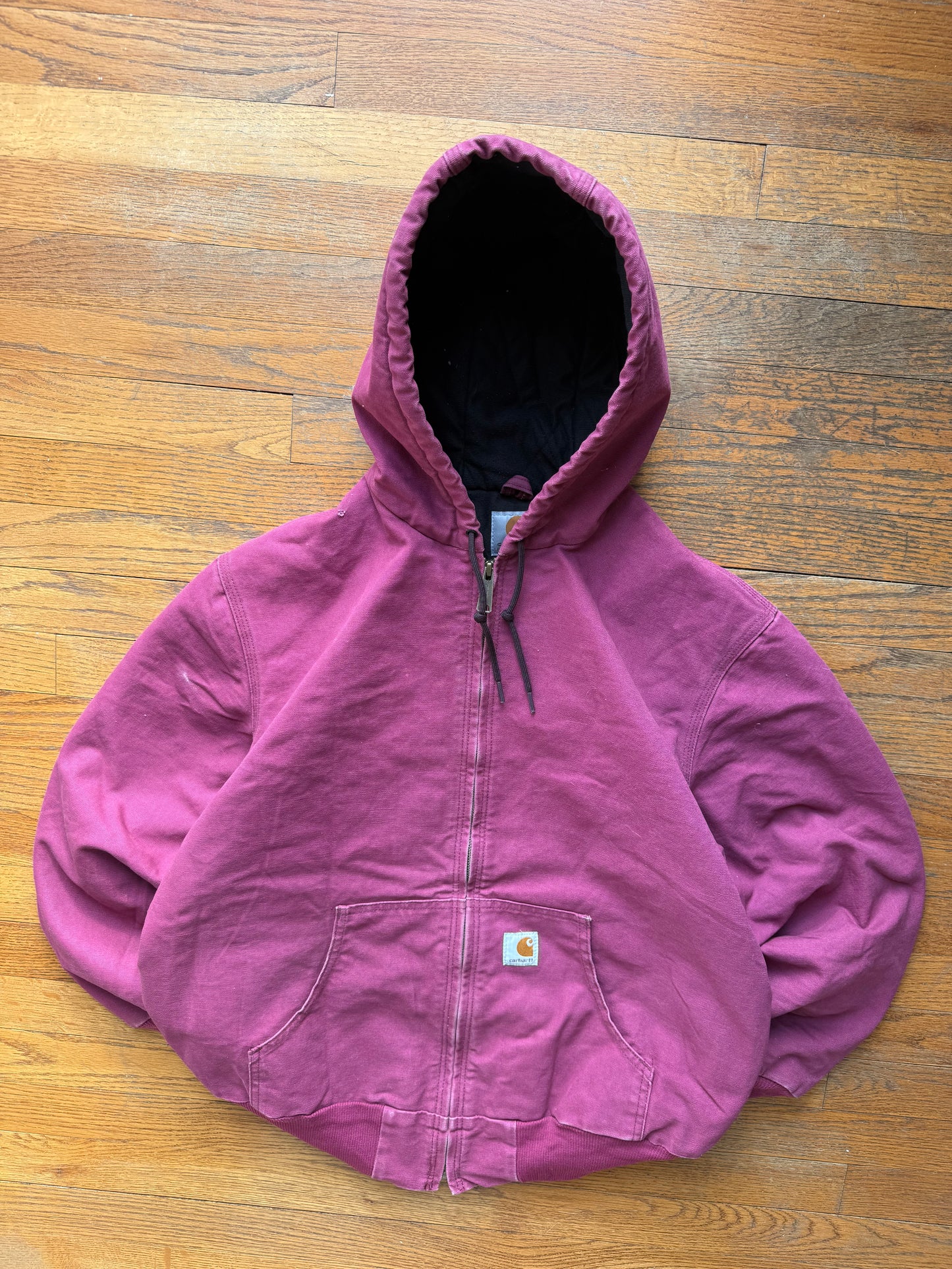 Faded Pink Carhartt Active Jacket - Medium