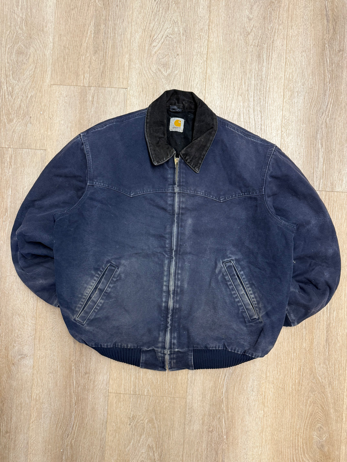 Faded Midnight Blue Carhartt Santa Fe Jacket - XL
