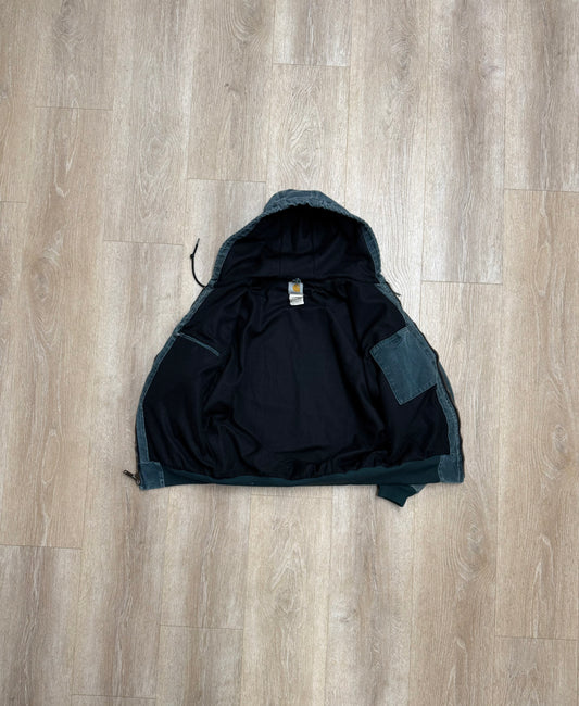 Faded Hunter Green Carhartt Active Jacket - Medium