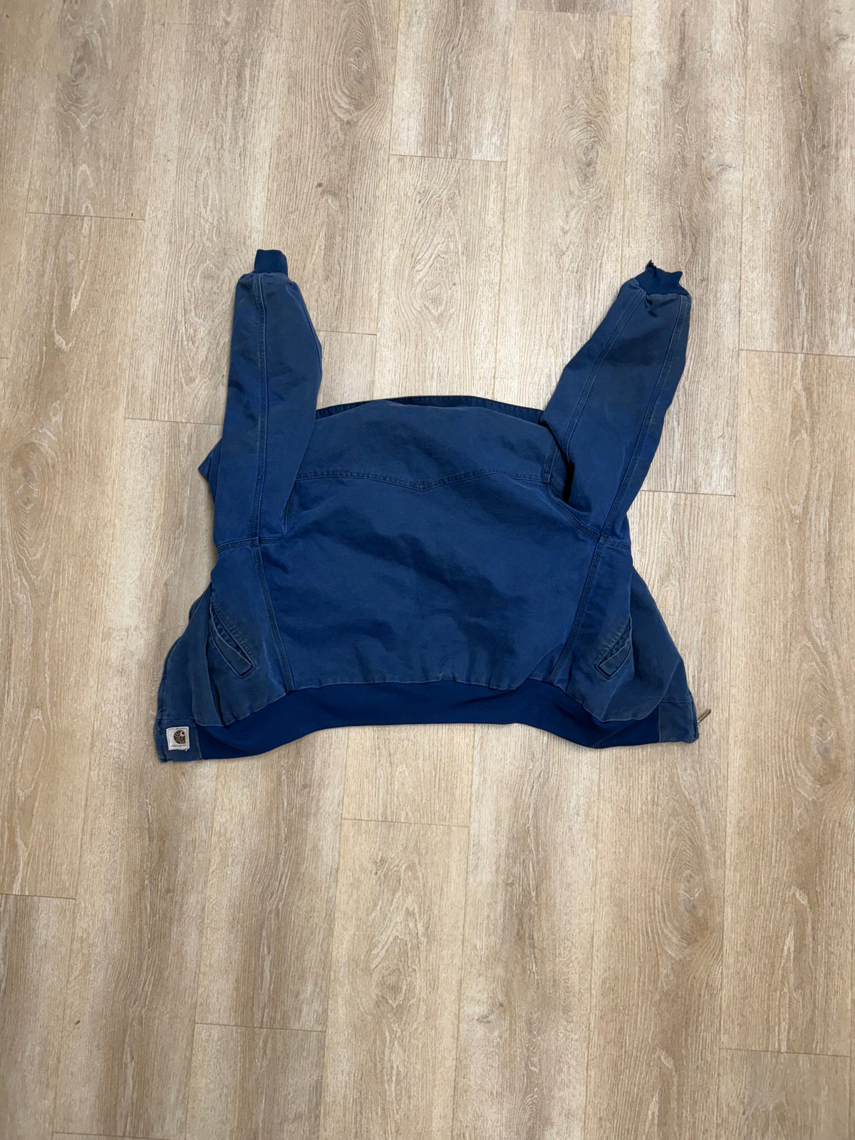 Faded Blu Carhartt Santa Fe Jacket - Boxy M-L