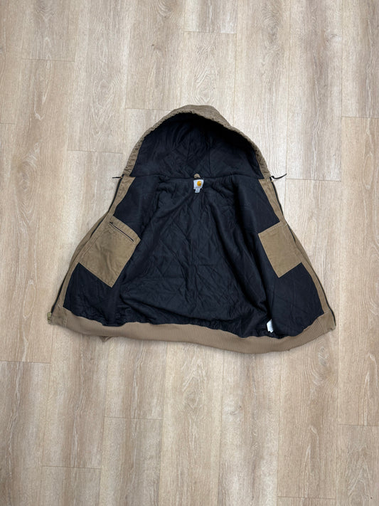 Faded Frontier Brown Carhartt Active Jacket - Boxy XL