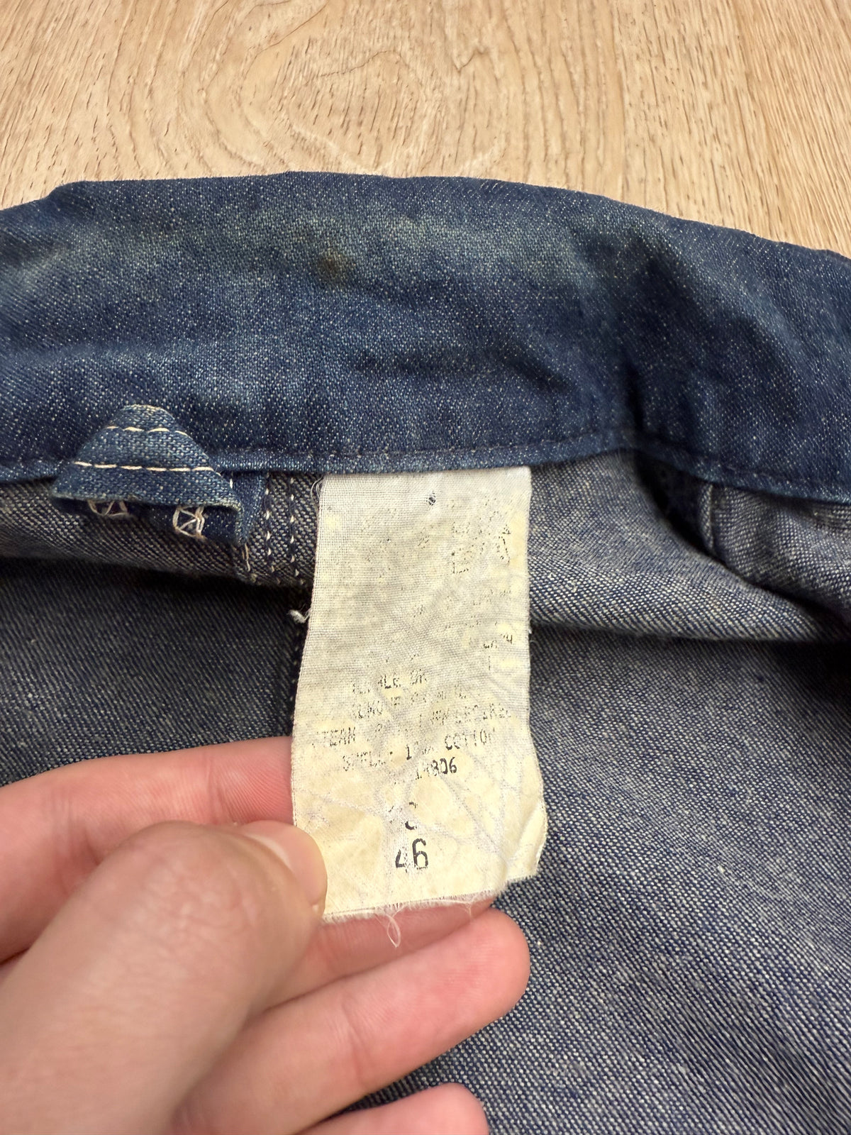 Faded Denim Carhartt Chore Jacket - Large