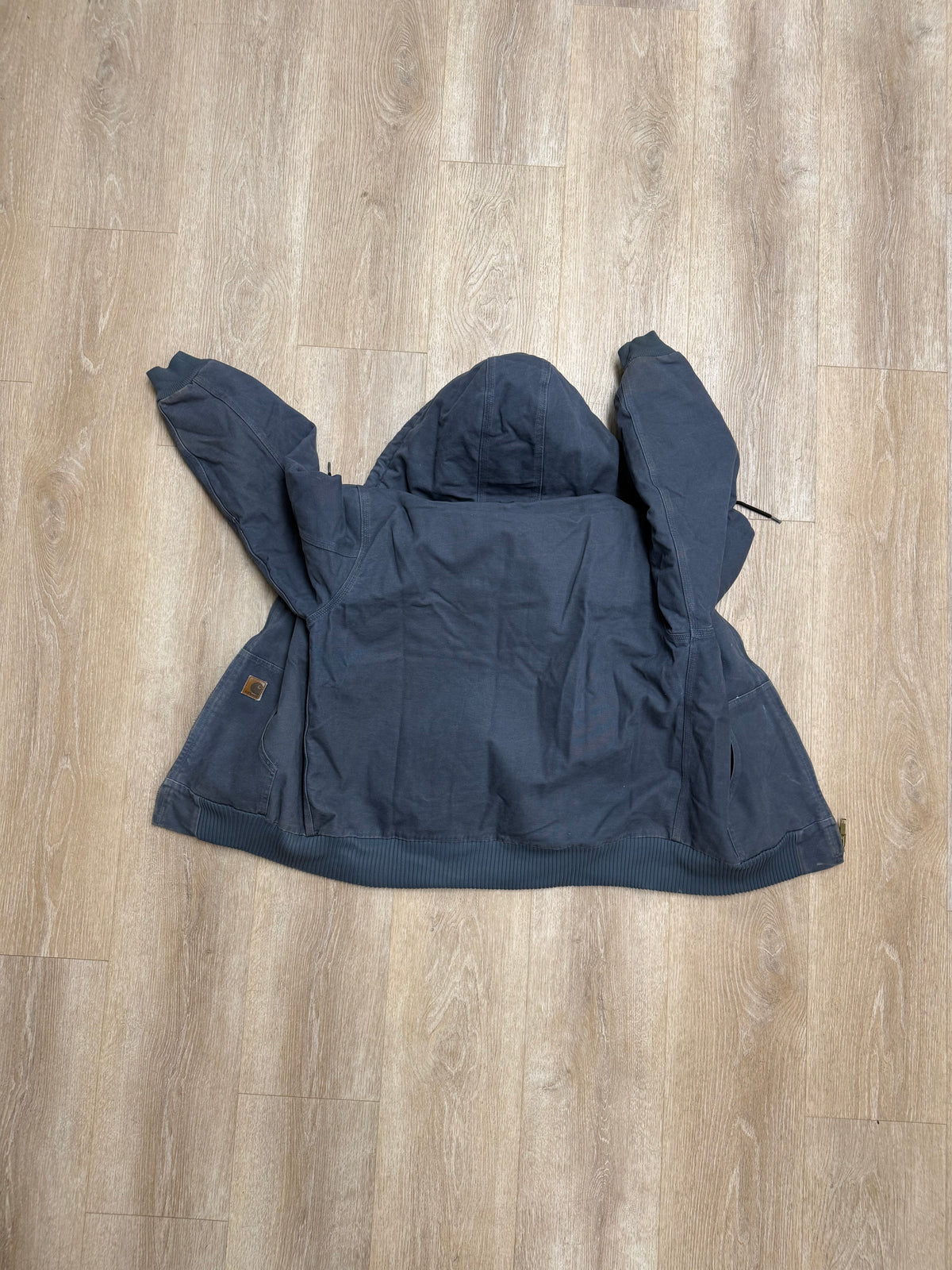 Faded Storm Blue Carhartt Active Jacket - Large
