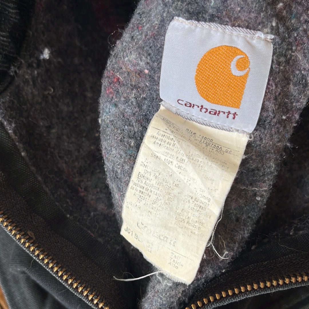 Faded Black Carhartt Detroit Jacket ~ XL