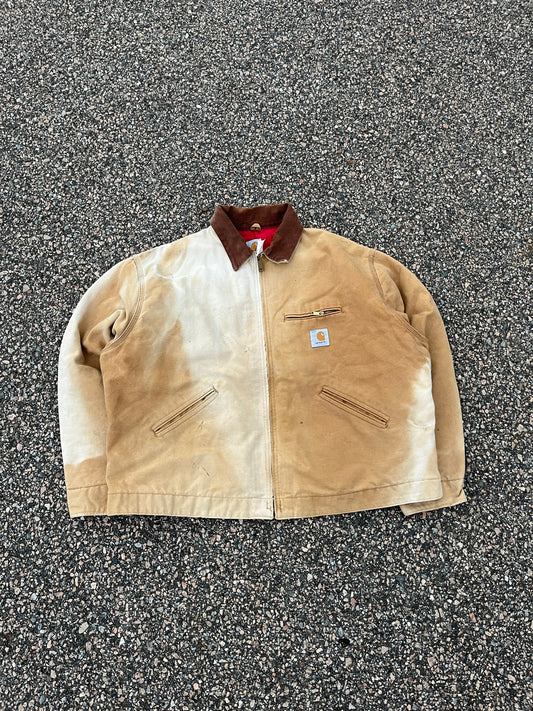 80’s Faded Tan Carhartt Detroit Jacket - Boxy XL