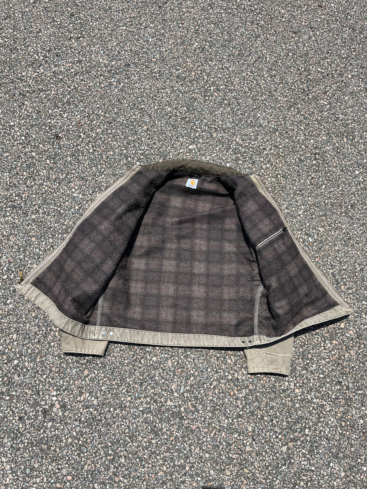 Faded Taupe Carhartt Detroit Jacket ~ Boxy Large