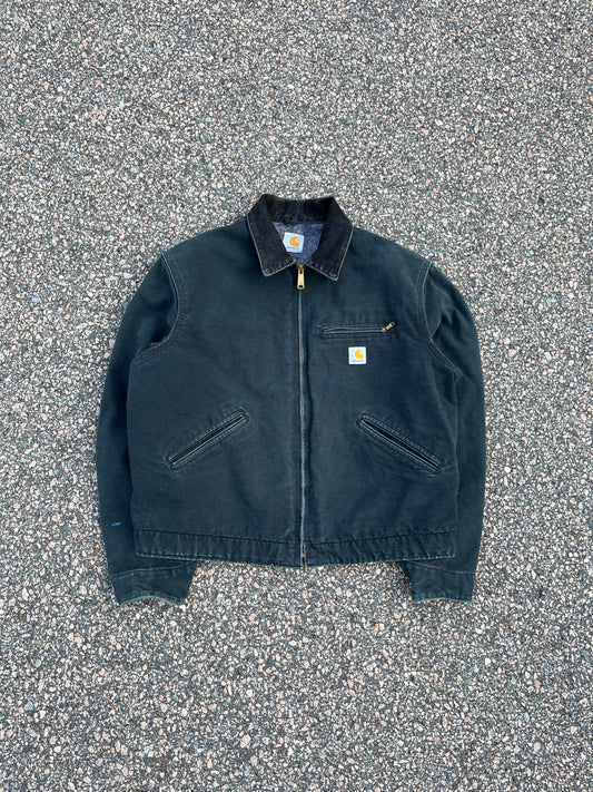 Faded Black Carhartt Detroit Jacket - Boxy Large