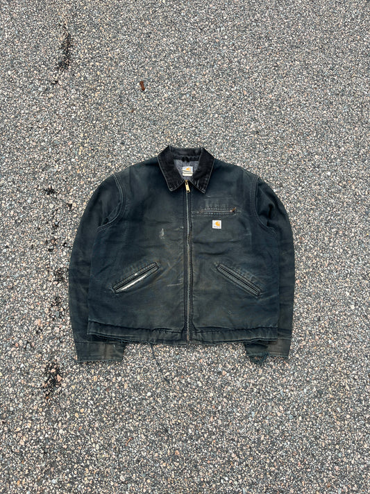 Faded Black Carhartt Detroit Jacket ~ XL