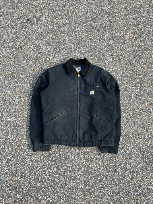 Faded Black Carhartt Detroit Jacket ~ XL