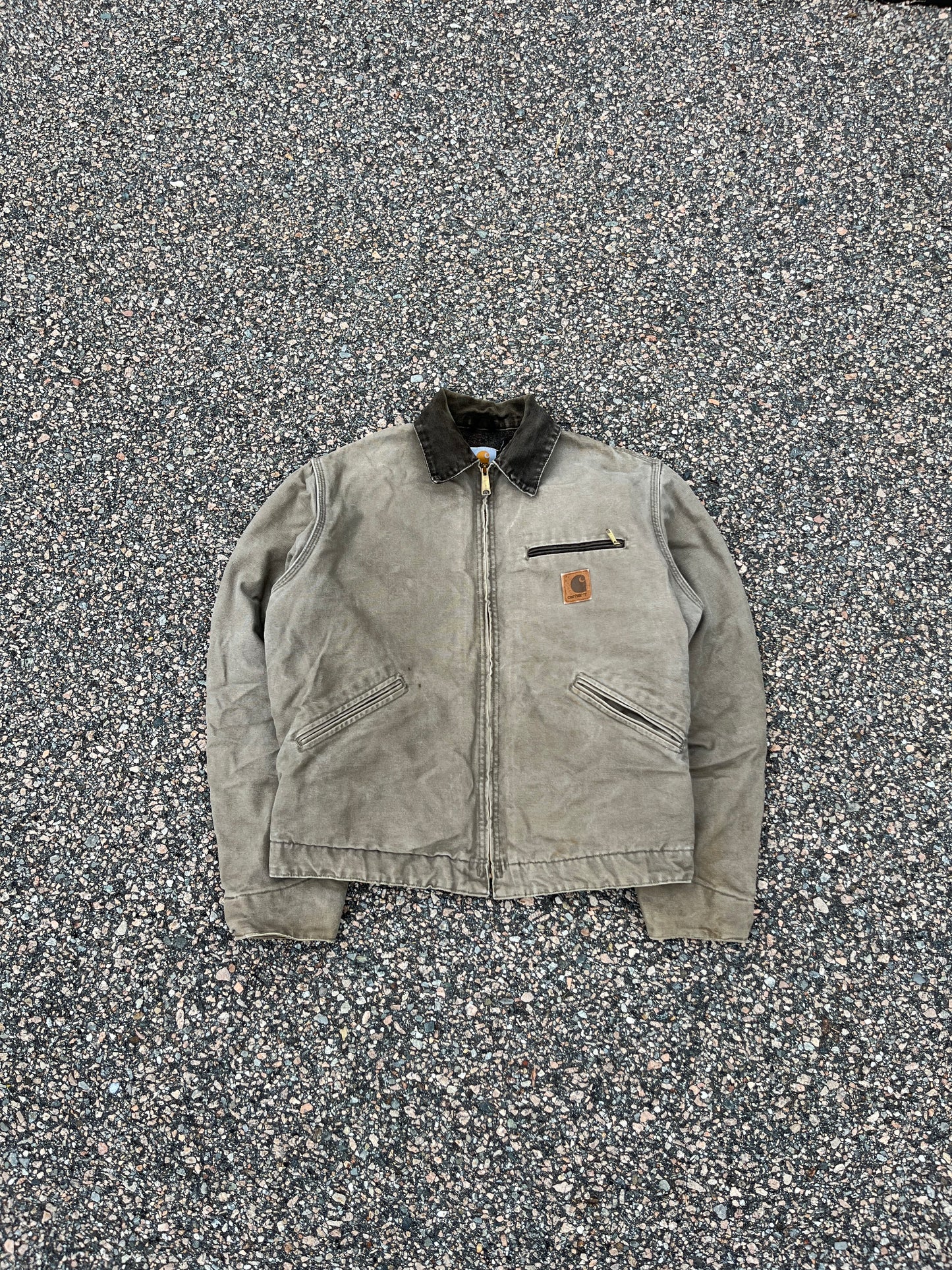 Faded Desert Sand Carhartt Detroit Jacket - Medium