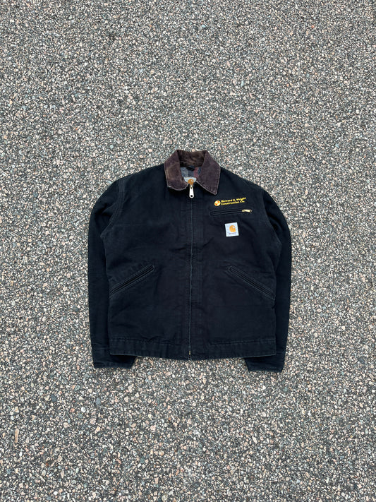 Faded Black Carhartt Detroit Jacket - Fits S-M