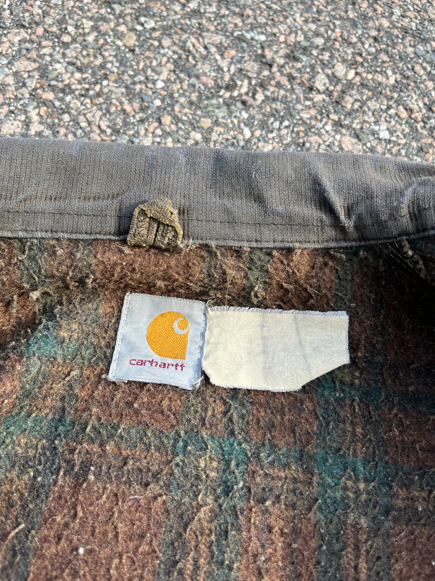 褪色 Carhartt 底特律夹克 - 中号宽松款