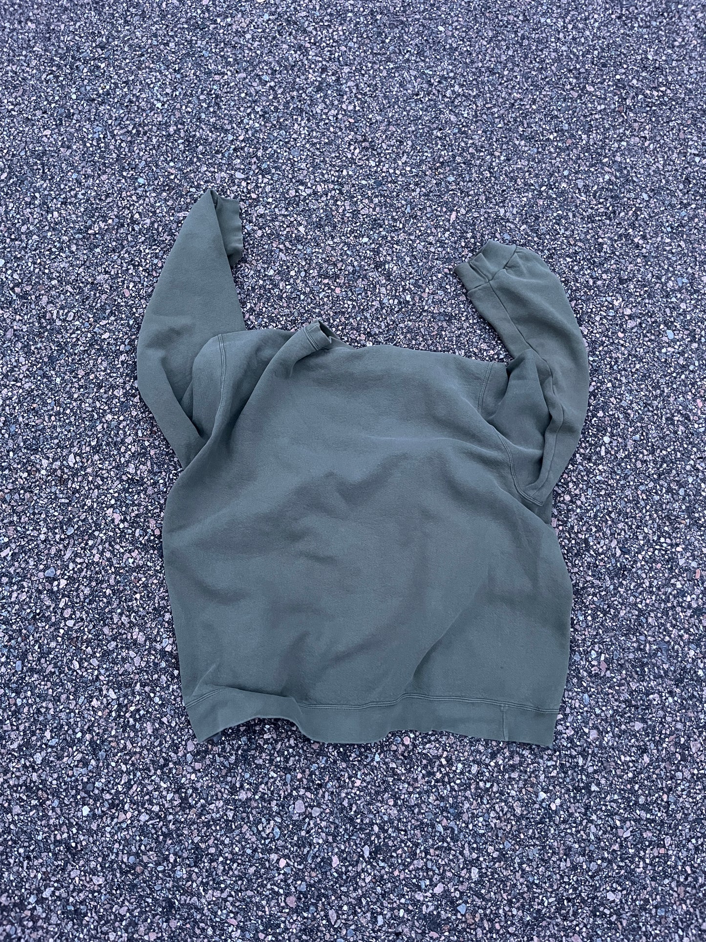 90’s Faded Olive Nike Crewneck - L~XL